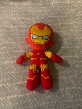 Marvel Red and Yellow Iron Man Plush